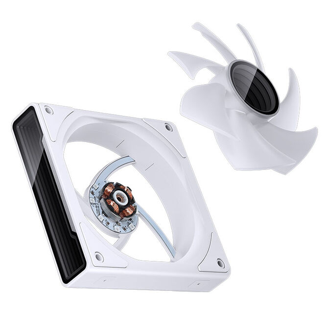 Jonsbo ZK-120W 3-Pack, case fan, RGB - white image number 15