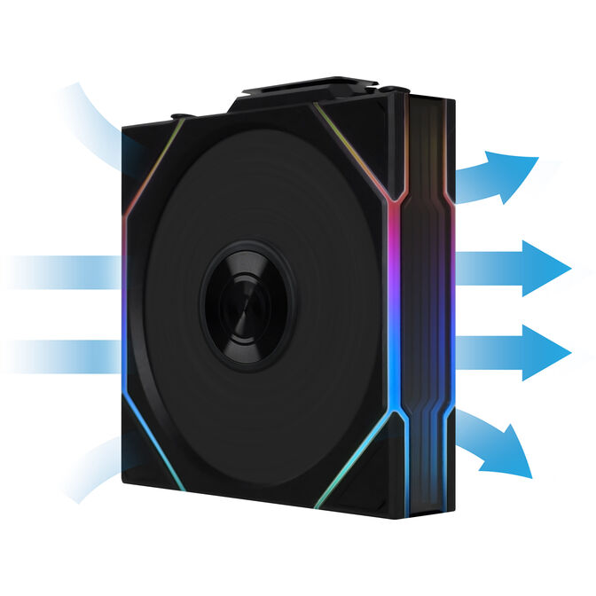 Lian Li UNI FAN TL Wireless L&uuml;fter, 3er-Pack inkl. Controller - 120mm, schwarz image number 7