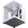 Jonsbo TK-1 2.0 Micro-ATX case, Tempered Glass - white image number null