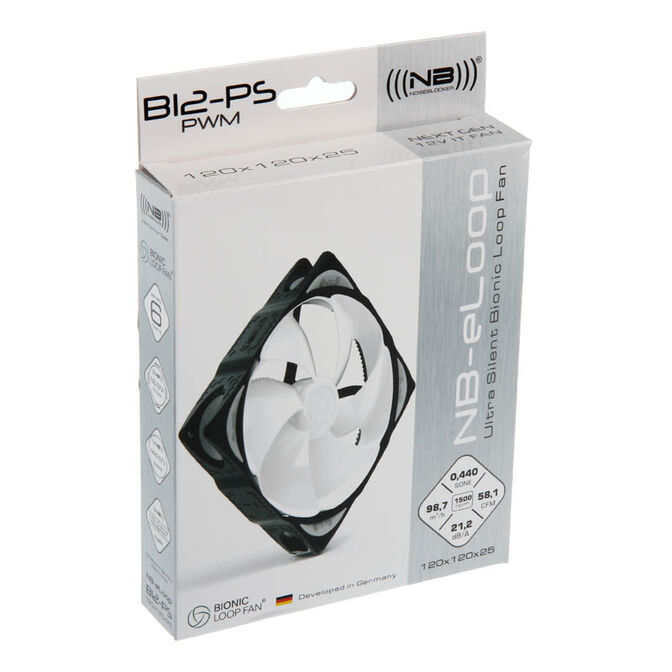 Noiseblocker NB-eLoop Fan B12-PS - 120mm PWM image number 4
