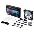 Phanteks D30 PWM Regular Airflow, D-RGB Fan - 140mm, black image number null