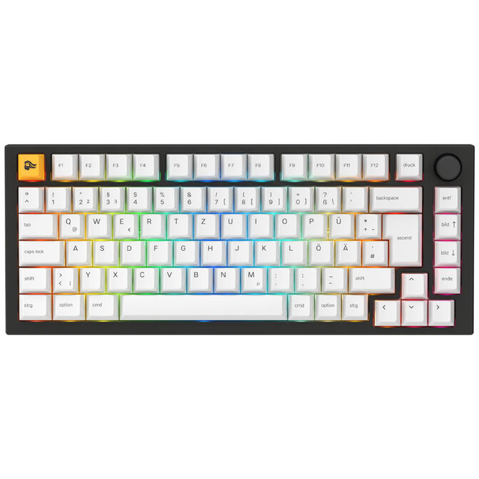 Glorious GMMK Pro Black Slate Gaming Keyboard 75% - black, ISO, Pre-Built image number 0