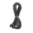 CableMod C-Series Pro Anschlusskabel - Variante B, 90&deg;, 16-Pin zu 4x 8-Pin PCIe, carbon image number null