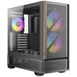 Antec P30 ARGB PC-Geh&auml;use, Midi-Tower, ATX, Tempered Glass - schwarz image number null