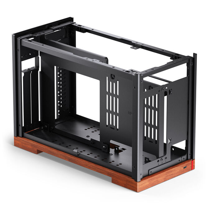 Jonsbo T9 Black PC-Geh&auml;use, Mini-Geh&auml;use, ITX, PCIe 5.0 Riserkabel - schwarz image number 5