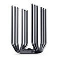 Jonsbo CC90 CPU-K&uuml;hler, Dual-Tower, 130mm PWM-L&uuml;fter, Segmentanzeige - schwarz image number null