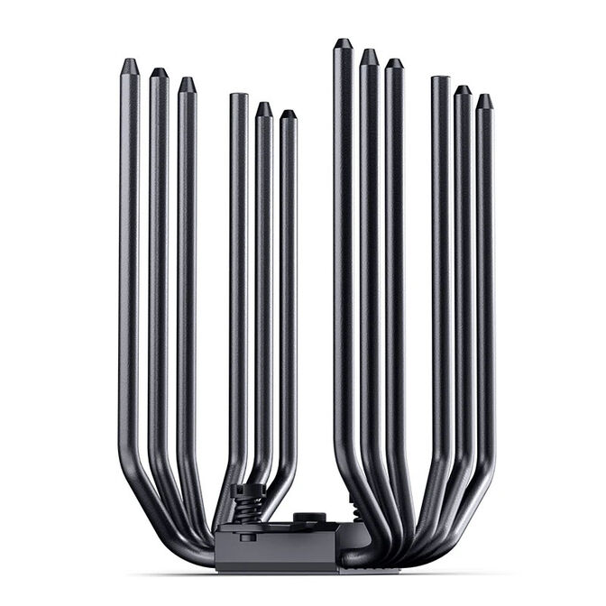 Jonsbo CC90 CPU-K&uuml;hler, Dual-Tower, 130mm PWM-L&uuml;fter, Segmentanzeige - schwarz image number 8