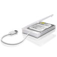 AXAGON ADSA-1S SLIMPort Adapter, USB 2.0, 2.5" SSD/HDD, SATA - with Case image number null