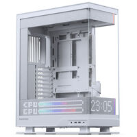 Phanteks Evolv X2 Matrix PC-Geh&auml;use, Midi-Tower, E-ATX, Tempered Glass, Matrix LED - wei&szlig;