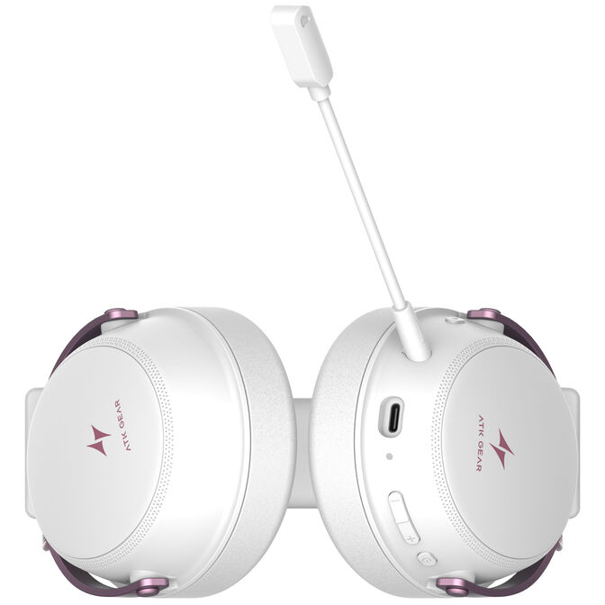 ATK Neptune N9 Ultra kabelloses Gaming-Headset - wei&szlig;/pink image number 7