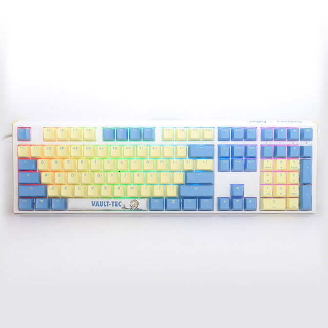 Ducky x Fallout Vault-Tec Limited Edition One 3 Gaming Tastatur + Mauspad - MX-Red image number 6