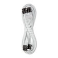 CableMod C-Series Pro ModMesh Bridged Anschlusskabel - 8+8-Pin PCIe, wei&szlig;, 60cm image number null