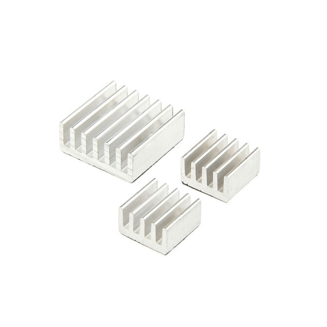 Raspberry Pi K&uuml;hlk&ouml;rper-Set - silber image number 0