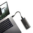 AXAGON EEM2-SB2 USB-C 3.2 Gen 2, M.2 SSD Enclosure - black image number null