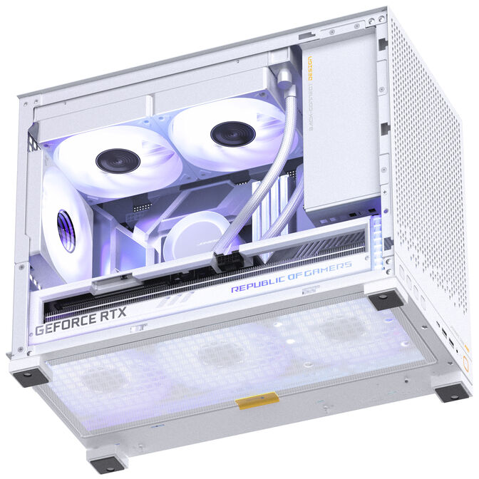Jonsbo D32 PRO Mesh PC-Geh&auml;use, Mini-Geh&auml;use, mATX - wei&szlig; image number 5