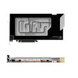 Thermal Grizzly DeltaMate GPU Water Cooler for Astral RTX 5090, ARGB, with Backplate - Acrylic, Black image number null