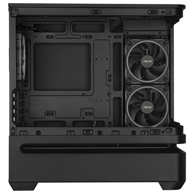 ASUS Prime AP202 ARGB PC-Geh&auml;use, Midi-Tower, mATX, ARGB, Tempered Glass - schwarz image number 7