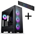 PHANTEKS Eclipse G400A PC Case Bundle + Matrix LED - black image number null