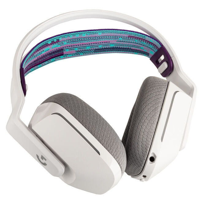 Logitech G733 LIGHTSPEED RGB Gaming Headset - white image number 4