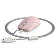 Endgame Gear OP1 8K V2 Raw Input Edition Gaming-Maus, 8.000 Hz, 30.000 CPI - Pink/Wei&szlig; image number null