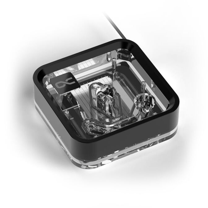 Alphacool Core 1 Aurora LT CPU-K&uuml;hler - ARGB, Acryl image number 1