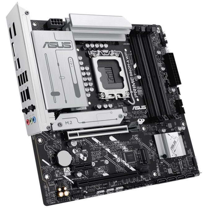 ASUS Prime B860M-A WiFi Mainboard, Sockel LGA 1851, Intel B860, Micro-ATX, DDR5 image number 6