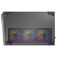 Antec C5 Computer Case, Mid-Tower, ATX, RGB, Tempered Glass - black image number null
