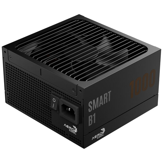 AeroCool Smart B1 80 PLUS Bronze Netzteil, PCIe 5.1, ATX 3.1 - 1000 Watt, schwarz image number 0