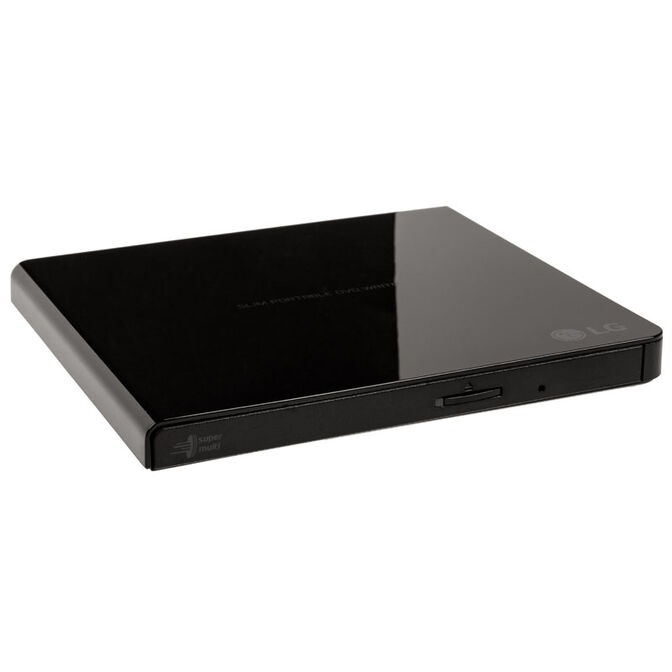 LG GP57EB40 externes slimline DVD-RW Laufwerk, schwarz, USB 2.0 image number 0
