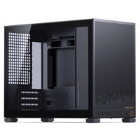 Jonsbo D32 STD Black PC-Geh&auml;use, Mini-Geh&auml;use, mATX, Tempered Glass - schwarz