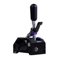 Conspit CHS Shifter, H-pattern and sequential, metal construction, SimHub - black