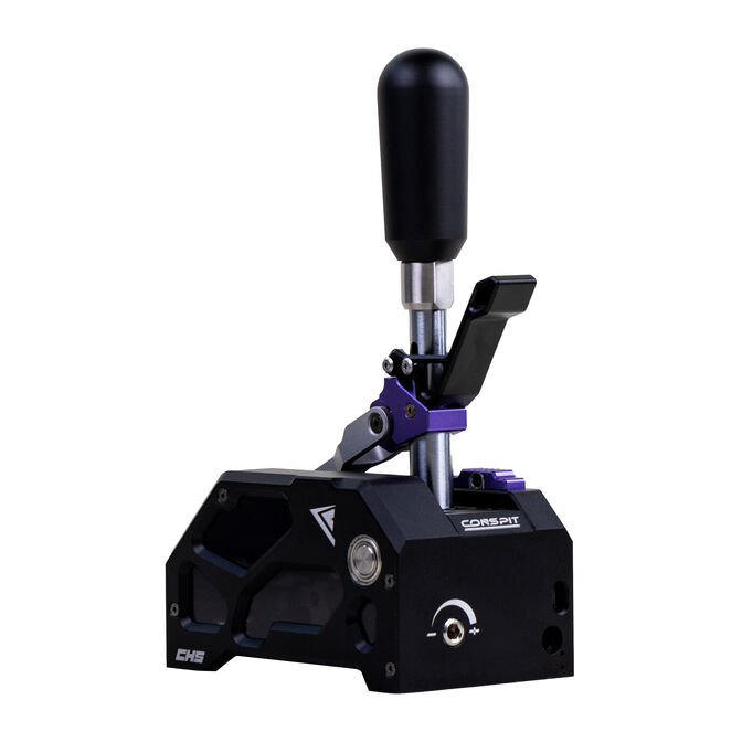 Conspit CHS Shifter, H-pattern and sequential, metal construction, SimHub - black image number 0