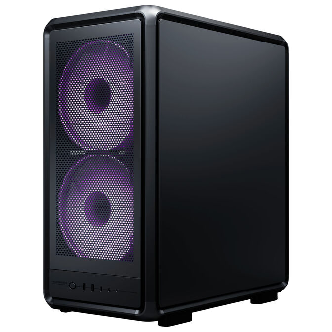 Cooler Master MasterFrame 500 Mesh ARGB PC-Geh&auml;use, Midi-Tower, E-ATX, Tempered Glass - schwarz image number 1