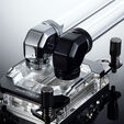 PHANTEKS Glacier Rotary Hard-Tube Fitting 16mm 45 Grad G1/4 - schwarz, drehbar image number null