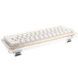 Ducky One 3 Aura White Mini Gaming Keyboard, RGB LED - MX-Blue image number null