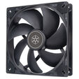SilverStone VISTA Performance PWM L&uuml;fter - 140 mm, Schwarz image number null
