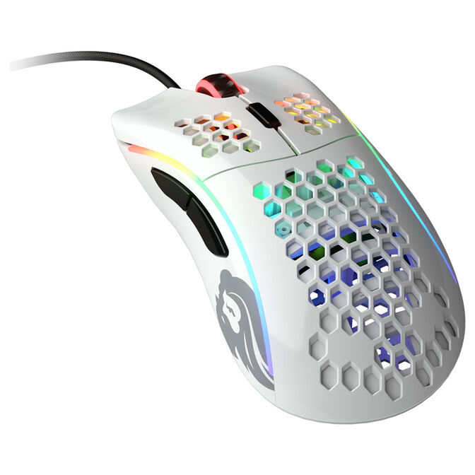 Glorious Model D Gaming Mouse - white, glossy image number 0
