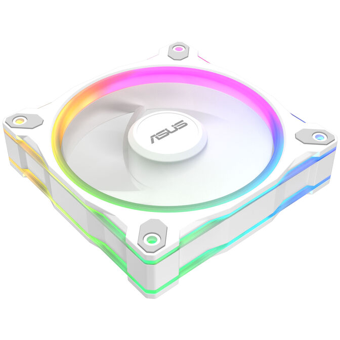 ASUS Prime MR120 ARGB-L&uuml;fter, PWM, Reverse - 120mm, wei&szlig; image number 0