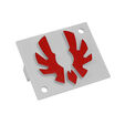 BitFenix Logo f&uuml;r Shinobi Midi-Tower - rot image number null
