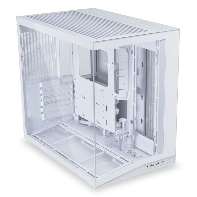 Lian Li O11 Dynamic Mini V2 PC-Geh&auml;use, Mini-Geh&auml;use, ATX, Tempered Glass - wei&szlig; image number 2