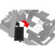Sabelt KEYBOARD TRAY, keyboard holder, adjustable - black image number null