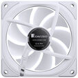 Jonsbo FR-606W PWM-L&uuml;fter, RGB - 120mm, wei&szlig; image number null