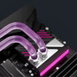 Alphacool Apex 1 CPU cooler, LGA 1700/1851 socket, ARGB - black image number null