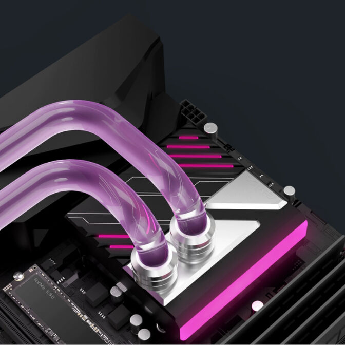 Alphacool Apex 1 CPU cooler, LGA 1700/1851 socket, ARGB - black image number 5