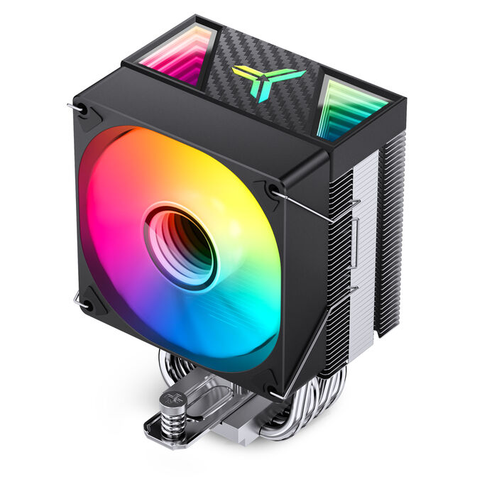 Jonsbo CR-1400 V2 CPU cooler, RGB - 92mm, black image number 3