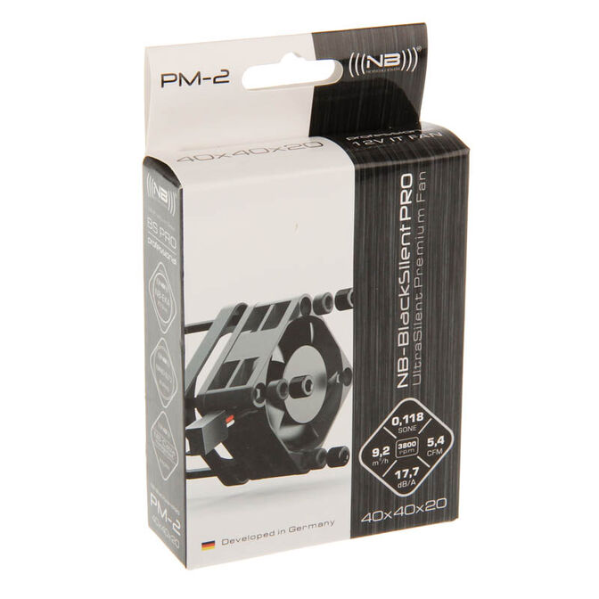 Noiseblocker BlackSilent Pro Fan PM2 - 40mm image number 3