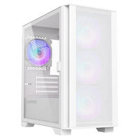 Montech AIR 100 ARGB, Micro-ATX, Tempered Glass - wei&szlig;
