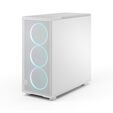 Fractal Design Epoch XL White RGB TG Clear Tint PC Case, Mid Tower, E-ATX, ARGB, Tempered Glass &ndash; white image number null