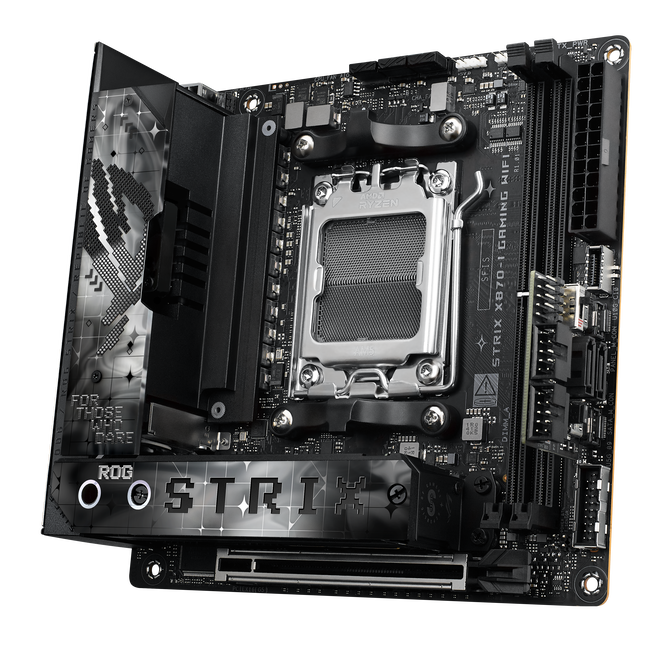 ASUS ROG Strix X870-I Gaming WiFi motherboard, AMD X870, Socket AM5, DDR5 image number 4