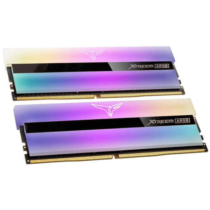 Team Group T-Force Xtreem ARGB, DDR4-3200, CL14 - 16 GB Dual Kit, white image number 0